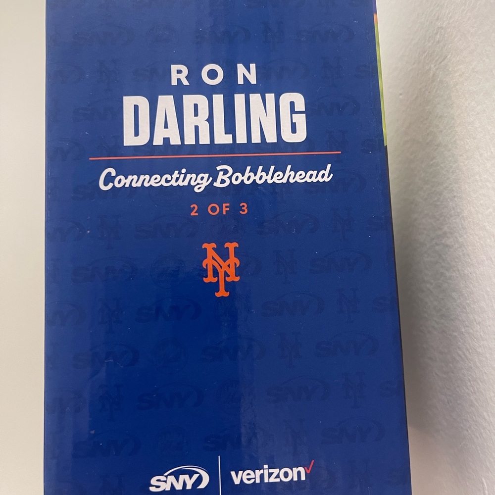 Ron Darling Bobblehead GKR Gary Keith Ron SGA 8/13/22 METS New In Box
